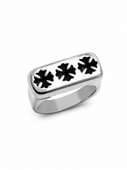 Triple Bloom Ring