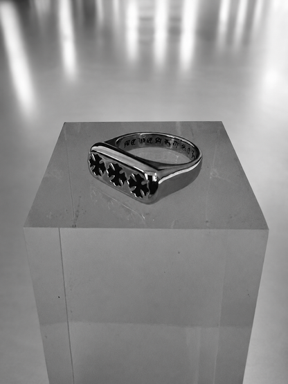 Triple Bloom Ring