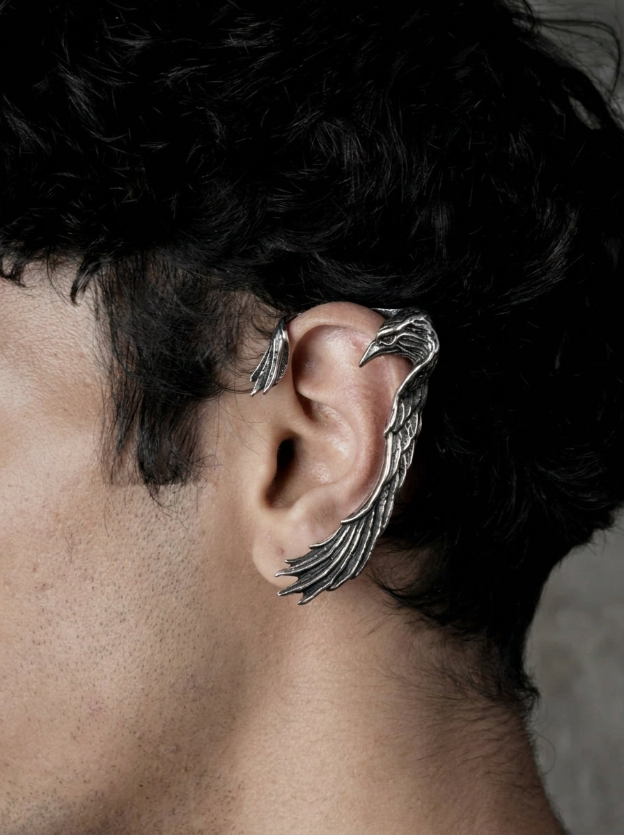 Ravenwing Ear Cuff